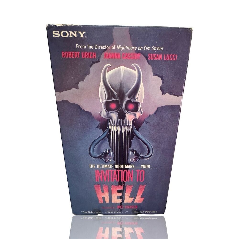 Invitation to Hell VHS 1984 Wes Craven Horror Classic Film